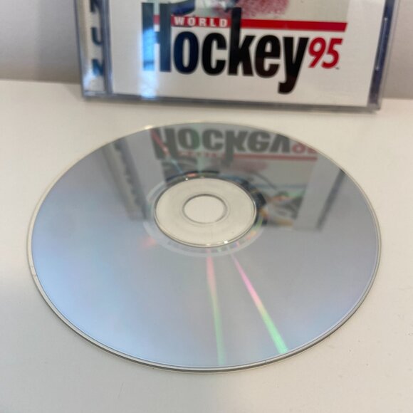 WORLD HOCKEY 95 (PC CD-ROM 1995) - no manual - Tested - Picture 4 of 4